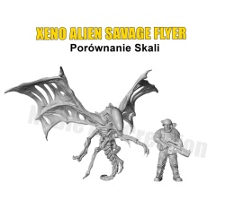 XENO ALIEN SAVAGE FLYER