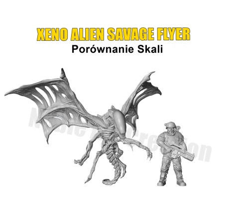 XENO ALIEN SAVAGE FLYER XENO ALIEN SAVAGE FLYER