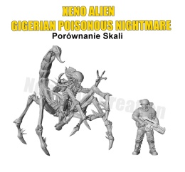 XENO ALIEN GIGERIAN POISONOUS NIGHTMARE