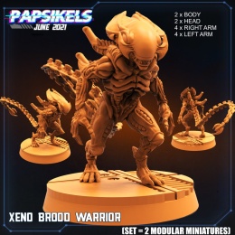 XENO BROOD WARRIOR MODULAR (ZESTAW)