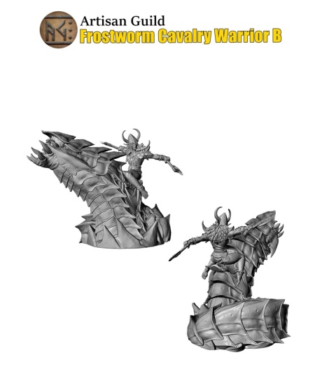 FROST ALFAR FROSTWORM CAVALRY WARRIORS / ELVES
