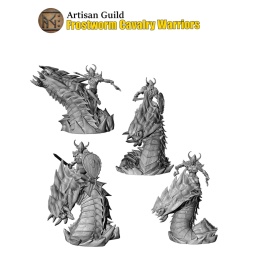 FROST ALFAR FROSTWORM CAVALRY WARRIORS / ELVES