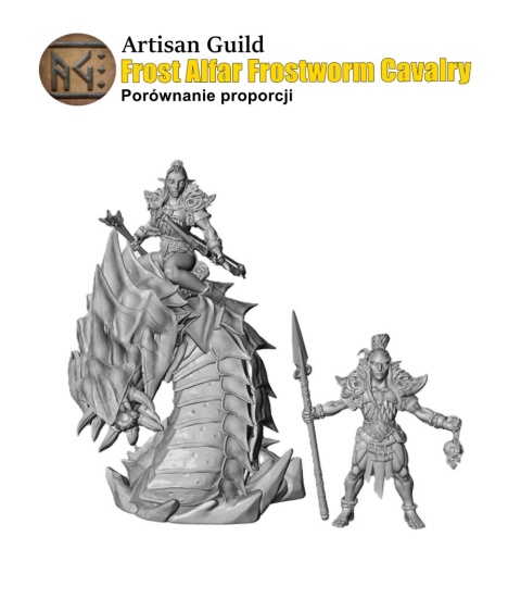 FROST ALFAR FROSTWORM CAVALRY WARRIORS / ELVES
