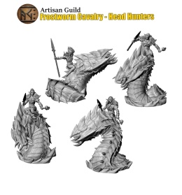 FROST ALFAR FROSTWORM CAVALRY HEAD HUNTERS / ELVES