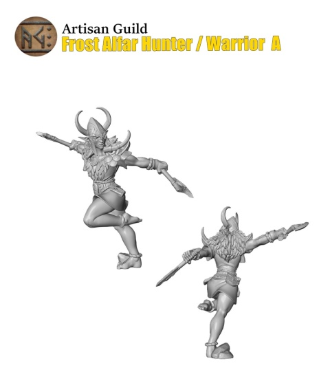 FROST ALFAR HUNTERS / WARRIORS REGIMENT / ELVES
