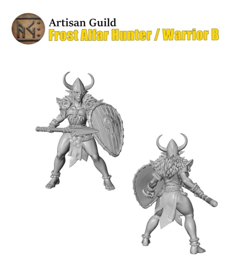 FROST ALFAR HUNTERS / WARRIORS REGIMENT / ELVES
