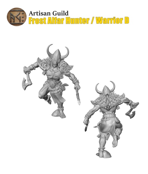 FROST ALFAR HUNTERS / WARRIORS REGIMENT / ELVES