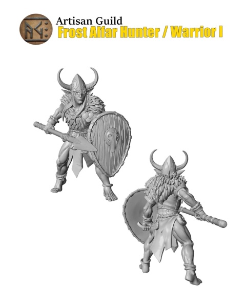 FROST ALFAR HUNTERS / WARRIORS REGIMENT / ELVES