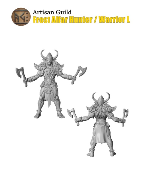 FROST ALFAR HUNTERS / WARRIORS REGIMENT / ELVES