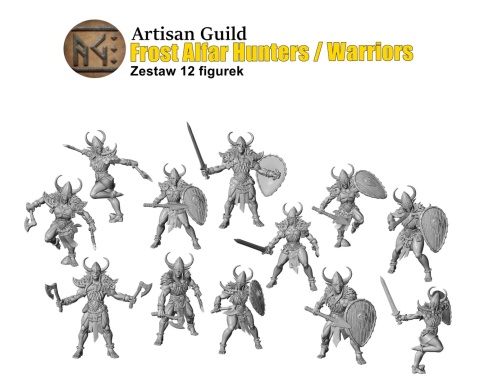 FROST ALFAR HUNTERS / WARRIORS REGIMENT / ELVES
