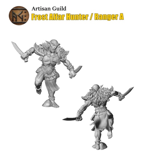 FROST ALFAR HUNTERS / RANGERS REGIMENT / ELVES