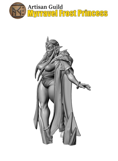 FROST ALFAR HEROES / Ylvethra Frostbloom / Myrravel the Frost Princess / Kvallandir Trollkiller