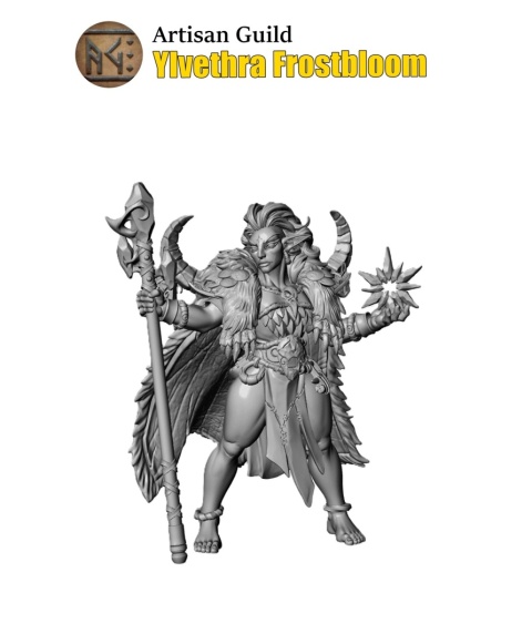 FROST ALFAR HEROES / Ylvethra Frostbloom / Myrravel the Frost Princess / Kvallandir Trollkiller