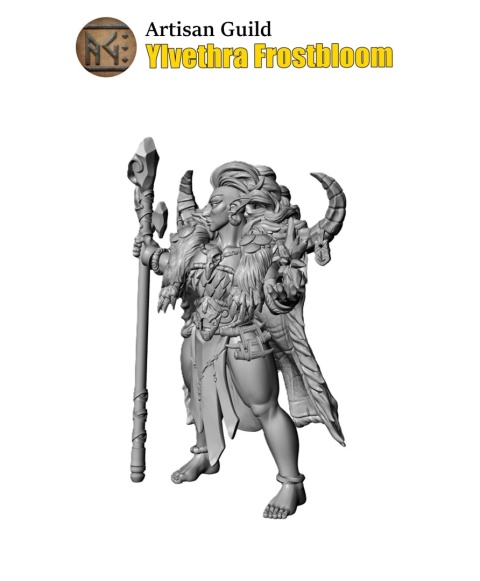 FROST ALFAR HEROES / Ylvethra Frostbloom / Myrravel the Frost Princess / Kvallandir Trollkiller