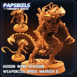 HUDSON WONG WEAPONIZED XENO BROOD WARRIOR B