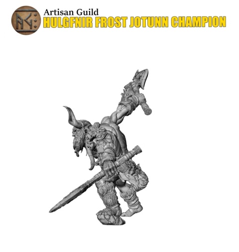 HULGFNIR FROST JOTUNN WITH TWO AXES