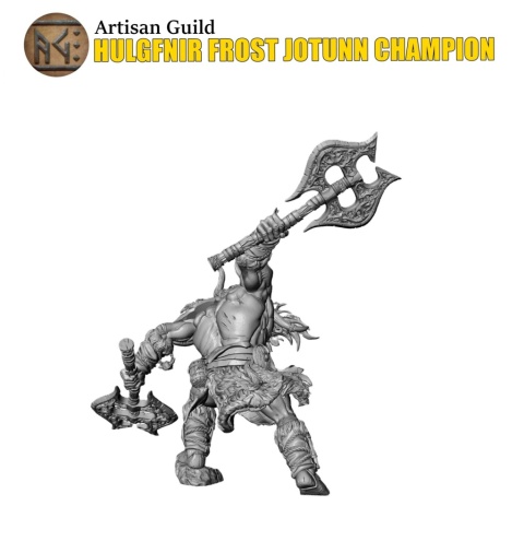 HULGFNIR FROST JOTUNN WITH TWO AXES