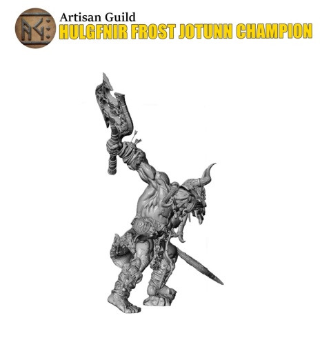 HULGFNIR FROST JOTUNN WITH TWO AXES