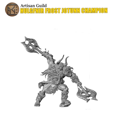 HULGFNIR FROST JOTUNN WITH TWO AXES