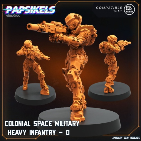 HUMAN SPACE MILITARY HEAVY INFANTRY D HUMAN SPACE MILITARY HEAVY INFANTRY D