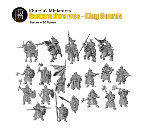EASTERN DWARVES KING GUARDS / EVIL DWARVES ARMY