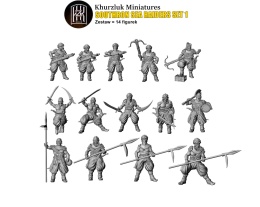 SOUTHRON SEA RAIDERS SET 1 / CAPTAIN / BOSMAN / ARBALASTERS / SPEARMEN / MADMEN WARRIORS