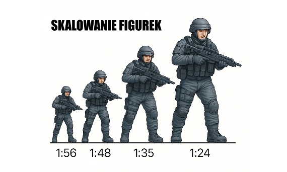 Informacja o skalowaniu figurek